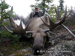 Alaska moose hunting