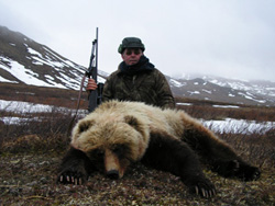 Grizzly hunting